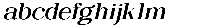 Ethically Serif Semi Bold Semi Expanded Slanted FONT