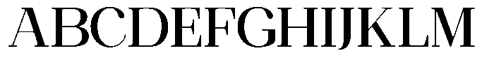 Ethically Serif Semi Bold Font UPPERCASE