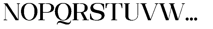 Ethically Serif Semi Bold Font UPPERCASE
