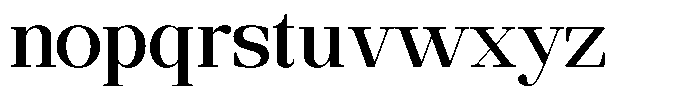 Ethically Serif Semi Bold Font LOWERCASE