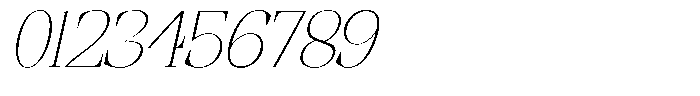 Ethically Serif Thin Expanded Slanted Font OTHER CHARS