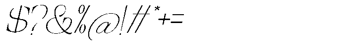 Ethically Serif Thin Expanded Slanted Font OTHER CHARS