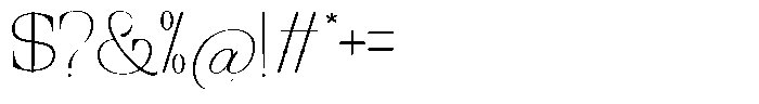 Ethically Serif Thin Expanded Font OTHER CHARS