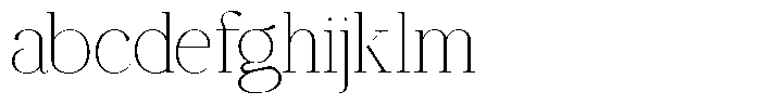 Ethically Serif Thin Expanded FONT