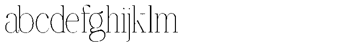 Ethically Serif Thin Semi Condensed FONT