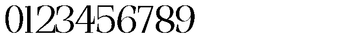 Ethically Serif Var Thin Font OTHER CHARS