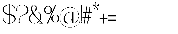 Ethiven Qastron Black Regular Font OTHER CHARS
