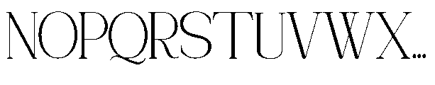 Ethiven Qastron Black Regular Font UPPERCASE