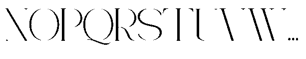 Ethiven Qastron Expanded Regular Font UPPERCASE