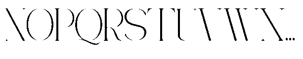 Ethiven Qastron Regular Font UPPERCASE