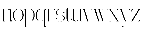 Ethiven Qastron Regular Font LOWERCASE