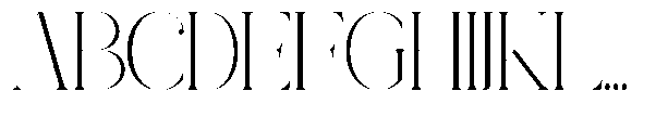 Ethiven Qastron Scale Regular Font UPPERCASE
