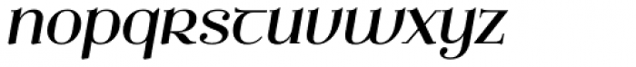 Ethlinn Italic Font LOWERCASE