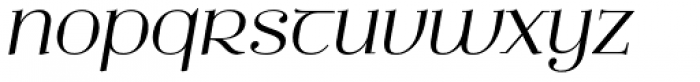 Ethlinn Light Italic Font UPPERCASE