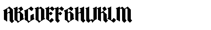 Ethnica Font UPPERCASE