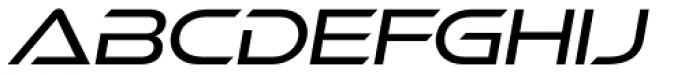 Ethnocentric Light Italic Font LOWERCASE