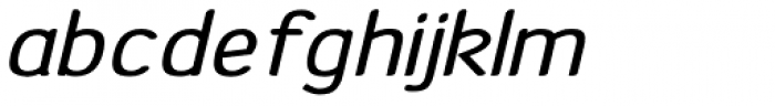 Etho Wide Bold Italic Font LOWERCASE