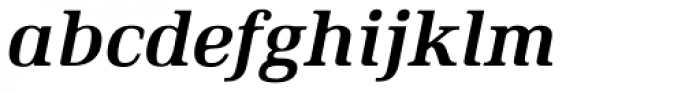Ethos Bold Italic Font LOWERCASE