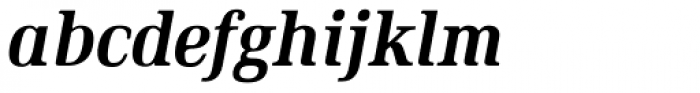 Ethos Condensed Bold Italic Font LOWERCASE