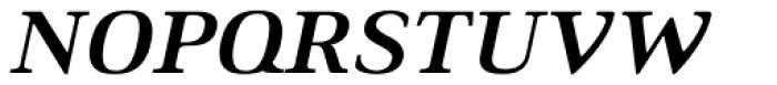 Ethos Expanded Bold Italic Font UPPERCASE
