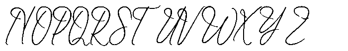 Ethyopark Scriptov Regular Font UPPERCASE