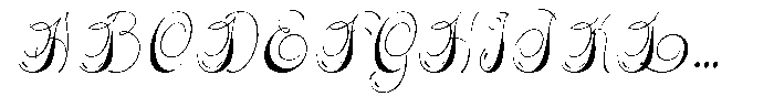 Etiopia Italic Font UPPERCASE