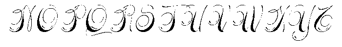 Etiopia Italic Font UPPERCASE