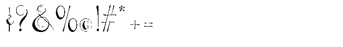 Etiopia Regular Font OTHER CHARS