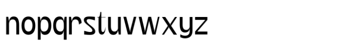 Etnier Regular Font LOWERCASE