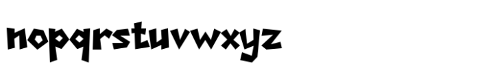 Etnizio Regular Font LOWERCASE