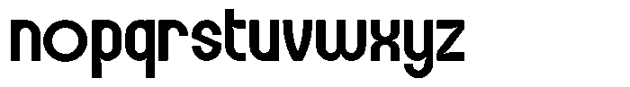 Etrixo Regular Font LOWERCASE