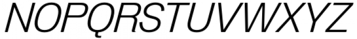 Etrusco Now  Light Italic Font UPPERCASE