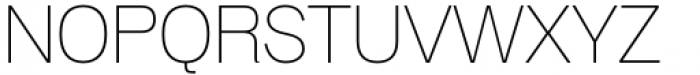 Etrusco Now  Thin Font UPPERCASE