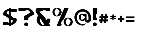 Etternal Regular Font OTHER CHARS
