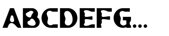 Etternal Regular Font UPPERCASE