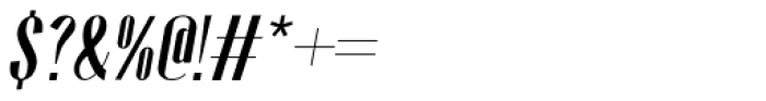 Etymon Oblique Font OTHER CHARS