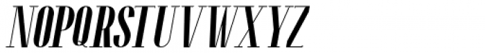Etymon Oblique Font UPPERCASE
