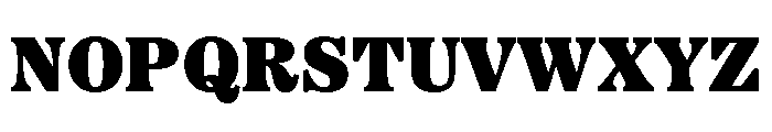 Etna Black Font UPPERCASE