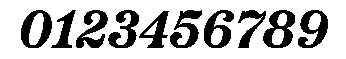 Etna Bold Italic Font OTHER CHARS