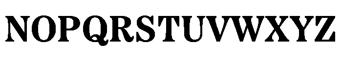 Etna Bold Font UPPERCASE