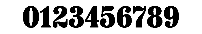 Etna Condensed Black Font OTHER CHARS