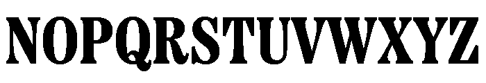 Etna Condensed Extra Bold Font UPPERCASE