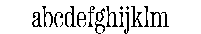 Etna Condensed Light FONT