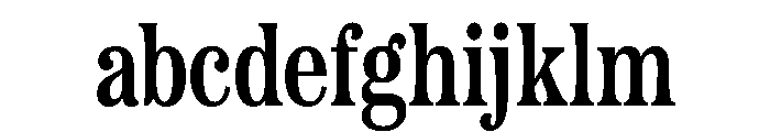 Etna Condensed Semi Bold FONT