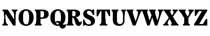 Etna Extra Bold Font UPPERCASE