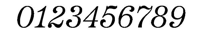 Etna Italic Font OTHER CHARS