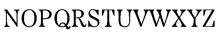 Etna Light Font UPPERCASE