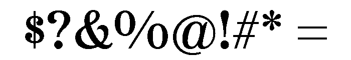Etna Regular Font OTHER CHARS