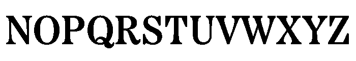 Etna Semi Bold Font UPPERCASE