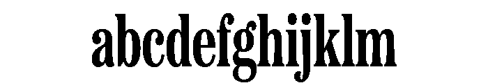 Etna X Condensed Bold FONT